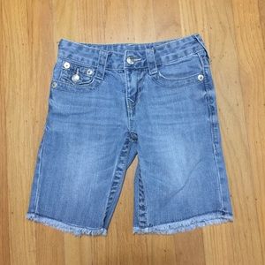True Religion Cute Denim Shorts Size 5